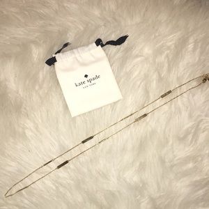 Kate spade long simple necklace